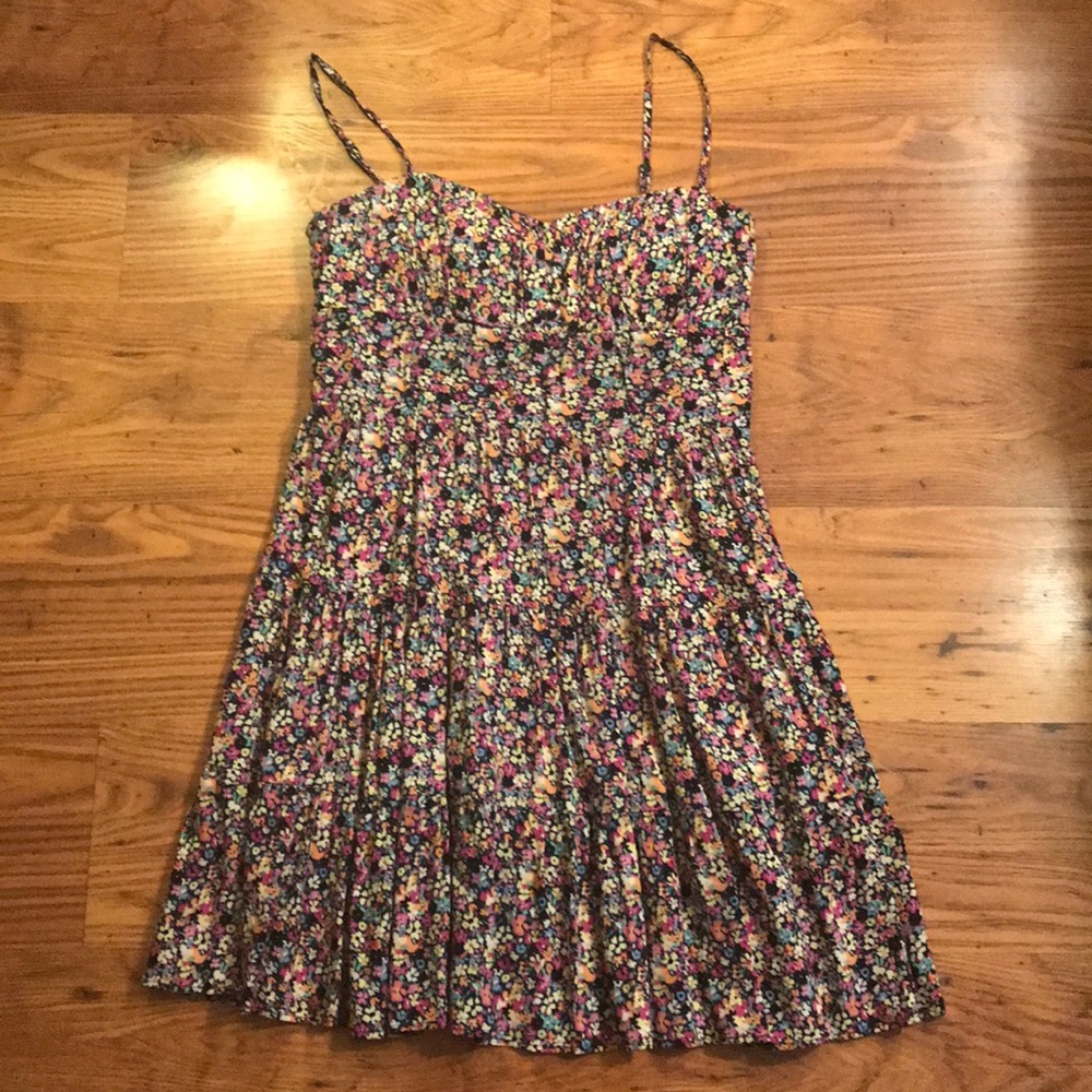 Multicolor flower dress B Smart size 10